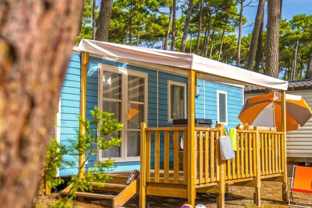 Camping de standing en mobil-home