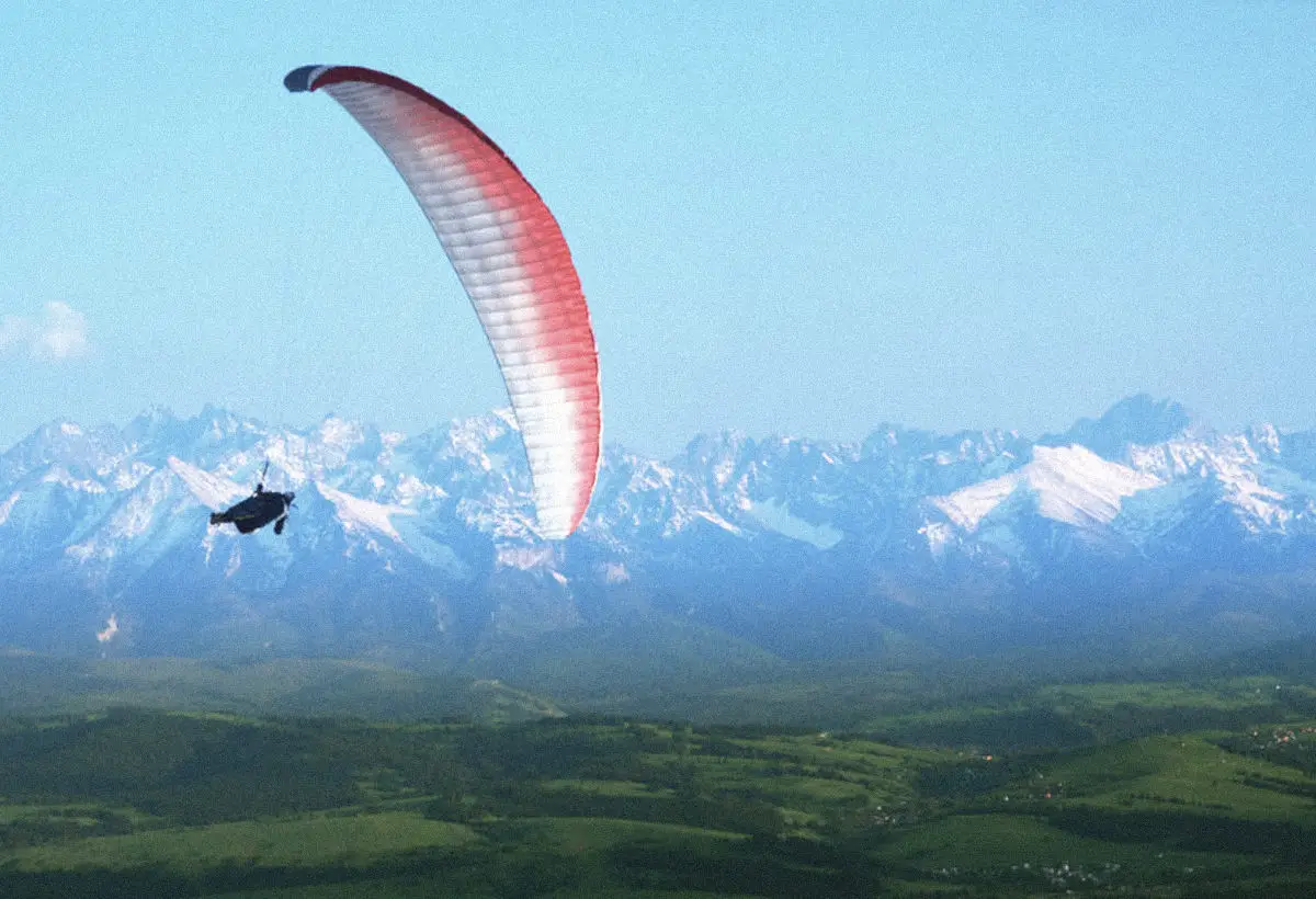 meribel parapente