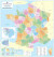 apprendre les départements avec une carte de France