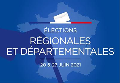 elections regionales departementales 20 & 27 juin 2021