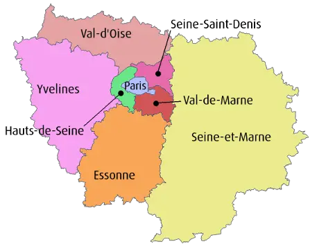 carte france et iles