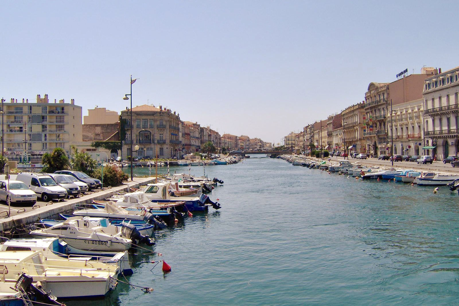 canaux de la ville de Sète